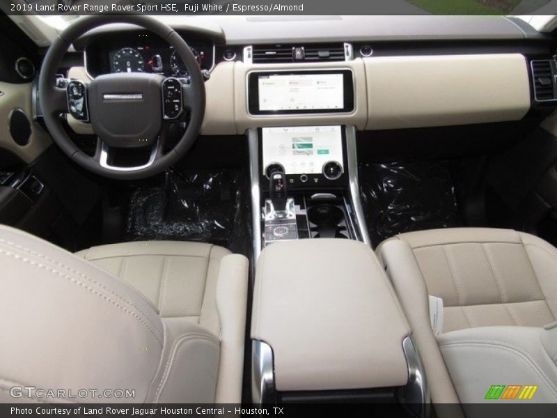 Dashboard of 2019 Range Rover Sport HSE
