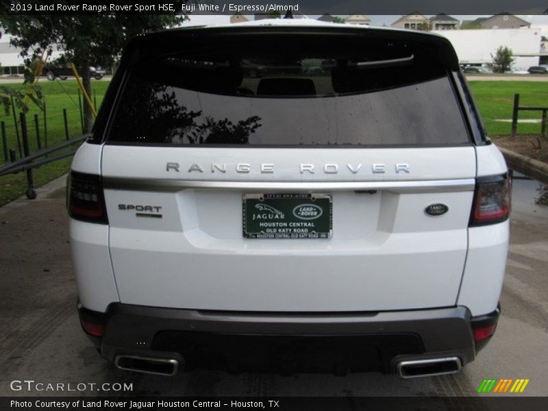 Fuji White / Espresso/Almond 2019 Land Rover Range Rover Sport HSE
