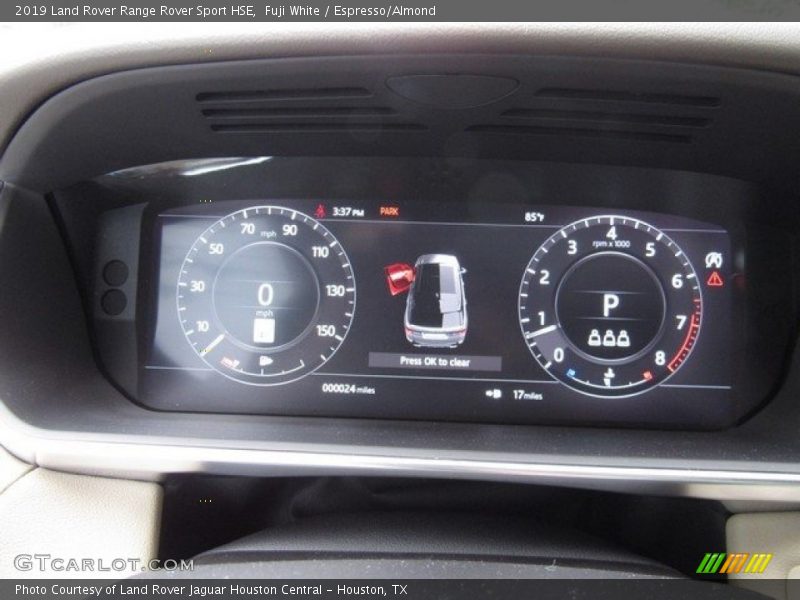  2019 Range Rover Sport HSE HSE Gauges