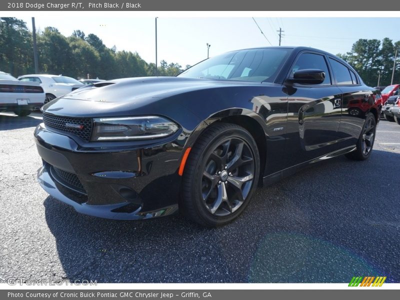 Pitch Black / Black 2018 Dodge Charger R/T