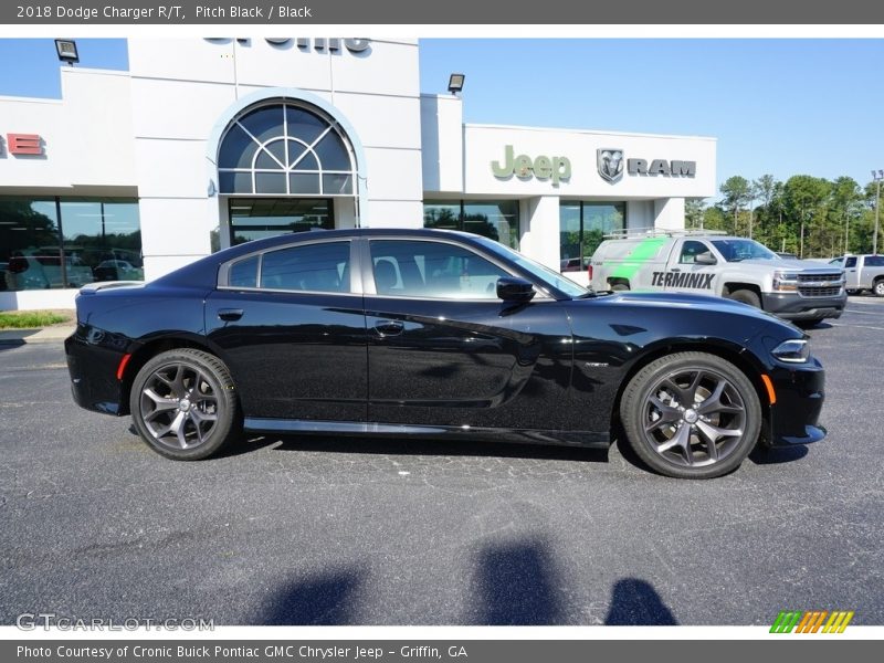 Pitch Black / Black 2018 Dodge Charger R/T