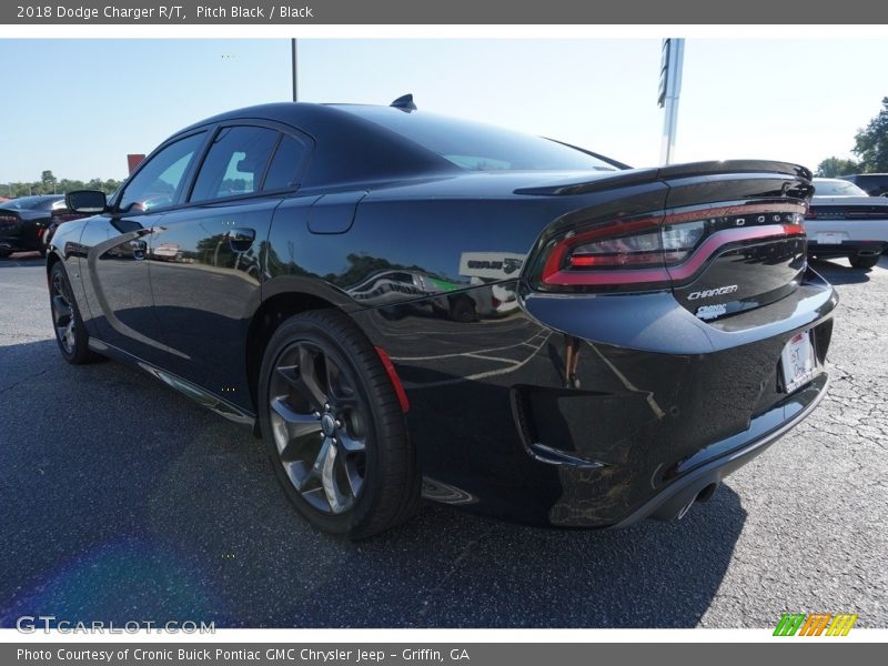 Pitch Black / Black 2018 Dodge Charger R/T