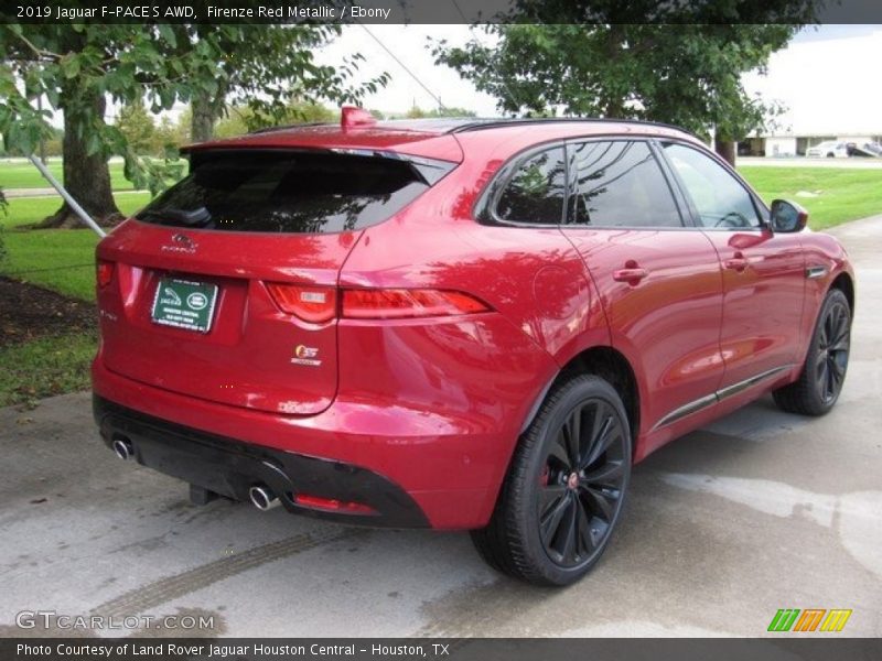 Firenze Red Metallic / Ebony 2019 Jaguar F-PACE S AWD