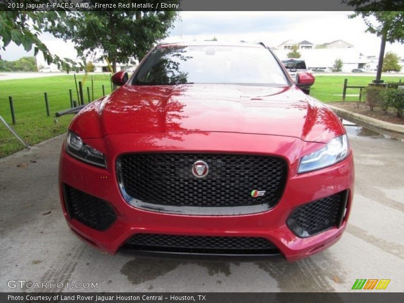 Firenze Red Metallic / Ebony 2019 Jaguar F-PACE S AWD