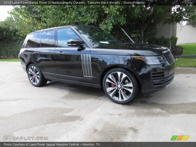 Santorini Black Metallic / Ebony/Pimento 2018 Land Rover Range Rover SVAutobiography Dynamic