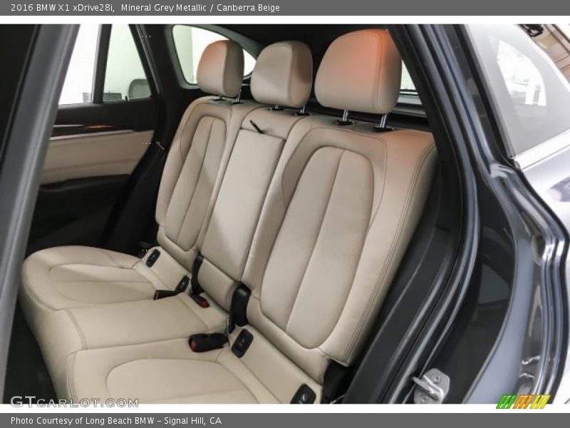 Mineral Grey Metallic / Canberra Beige 2016 BMW X1 xDrive28i