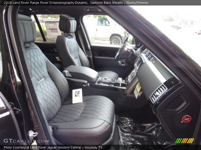 Front Seat of 2018 Range Rover SVAutobiography Dynamic