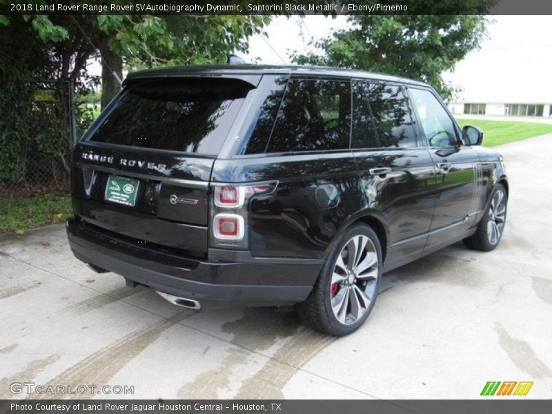 Santorini Black Metallic / Ebony/Pimento 2018 Land Rover Range Rover SVAutobiography Dynamic