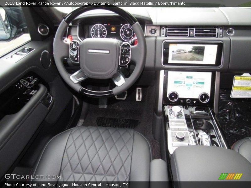 Dashboard of 2018 Range Rover SVAutobiography Dynamic