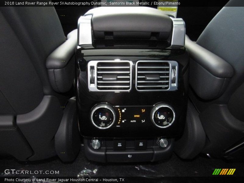 Santorini Black Metallic / Ebony/Pimento 2018 Land Rover Range Rover SVAutobiography Dynamic