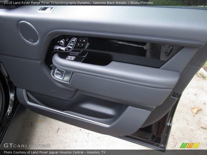 Santorini Black Metallic / Ebony/Pimento 2018 Land Rover Range Rover SVAutobiography Dynamic
