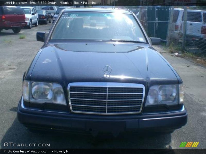 Midnight Blue / Palomino 1994 Mercedes-Benz E 320 Sedan