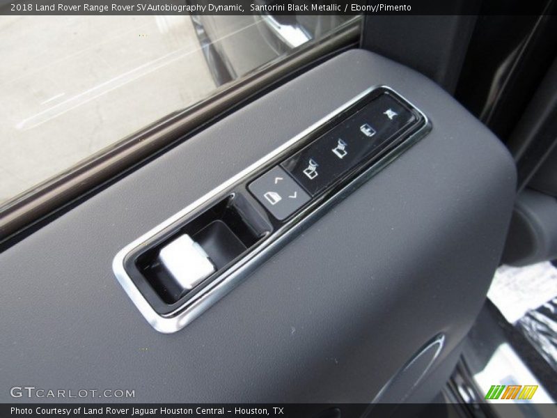 Controls of 2018 Range Rover SVAutobiography Dynamic