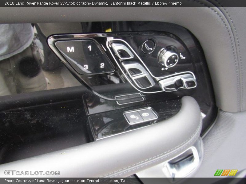 Controls of 2018 Range Rover SVAutobiography Dynamic