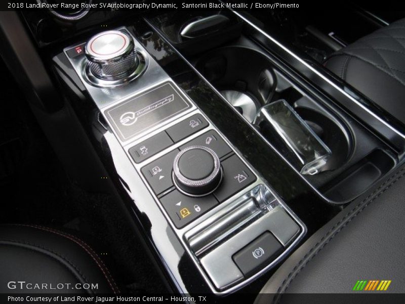 Controls of 2018 Range Rover SVAutobiography Dynamic