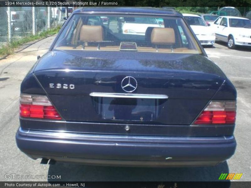 Midnight Blue / Palomino 1994 Mercedes-Benz E 320 Sedan