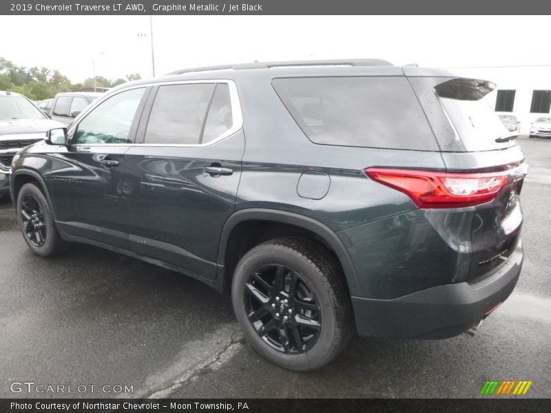 Graphite Metallic / Jet Black 2019 Chevrolet Traverse LT AWD