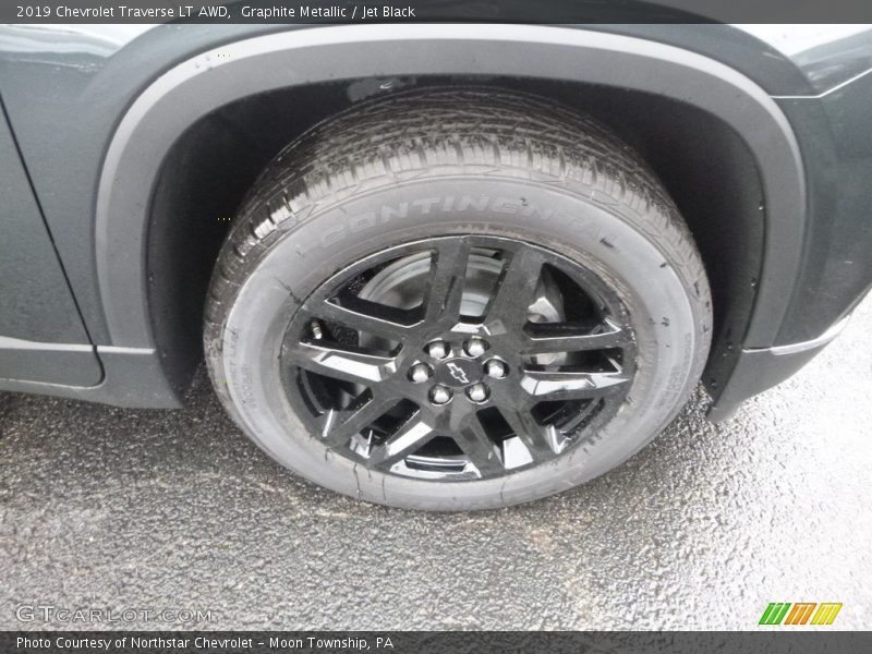Graphite Metallic / Jet Black 2019 Chevrolet Traverse LT AWD