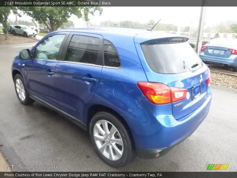 Octane Blue / Black 2015 Mitsubishi Outlander Sport SE AWC