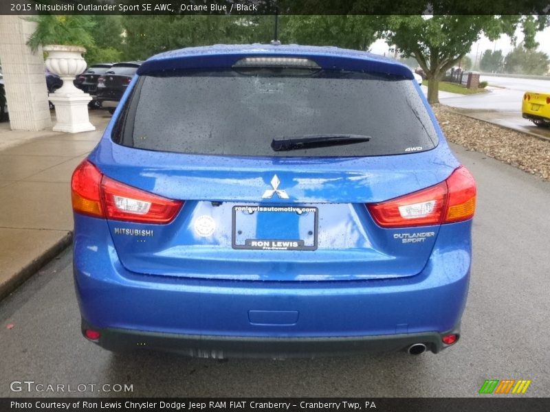 Octane Blue / Black 2015 Mitsubishi Outlander Sport SE AWC