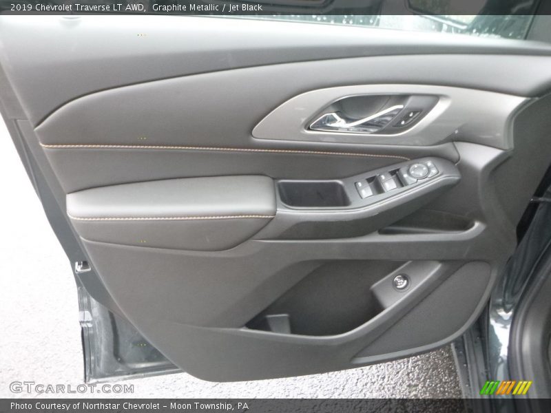 Graphite Metallic / Jet Black 2019 Chevrolet Traverse LT AWD