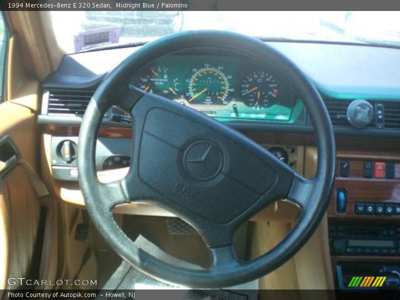 Midnight Blue / Palomino 1994 Mercedes-Benz E 320 Sedan