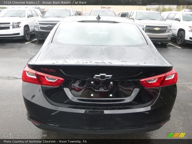 Mosaic Black Metallic / Jet Black 2018 Chevrolet Malibu LT