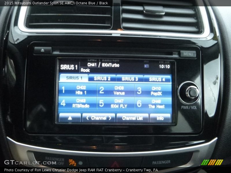 Octane Blue / Black 2015 Mitsubishi Outlander Sport SE AWC