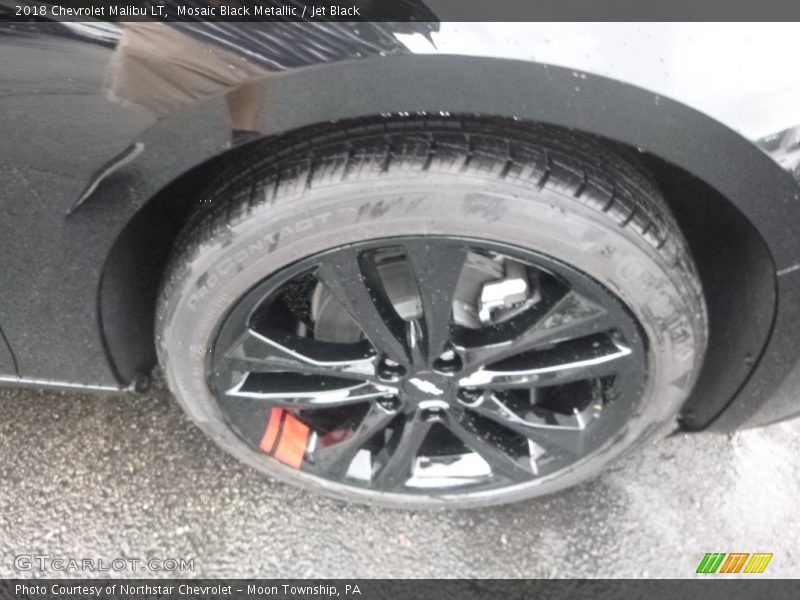 Mosaic Black Metallic / Jet Black 2018 Chevrolet Malibu LT