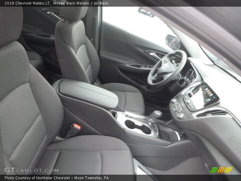 Mosaic Black Metallic / Jet Black 2018 Chevrolet Malibu LT
