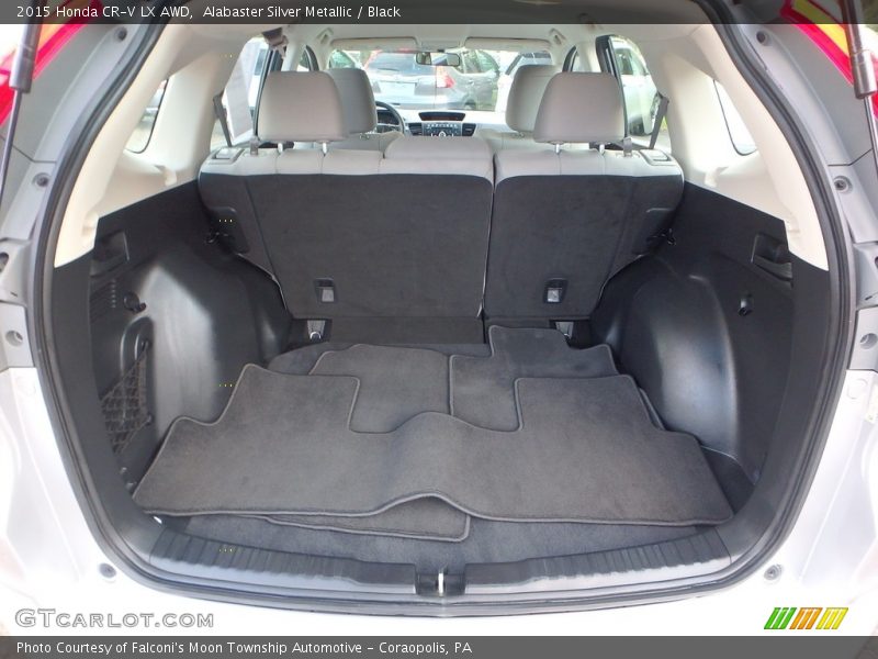 Alabaster Silver Metallic / Black 2015 Honda CR-V LX AWD