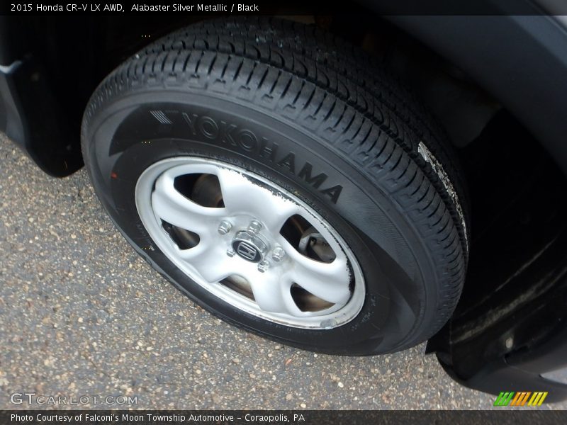 Alabaster Silver Metallic / Black 2015 Honda CR-V LX AWD