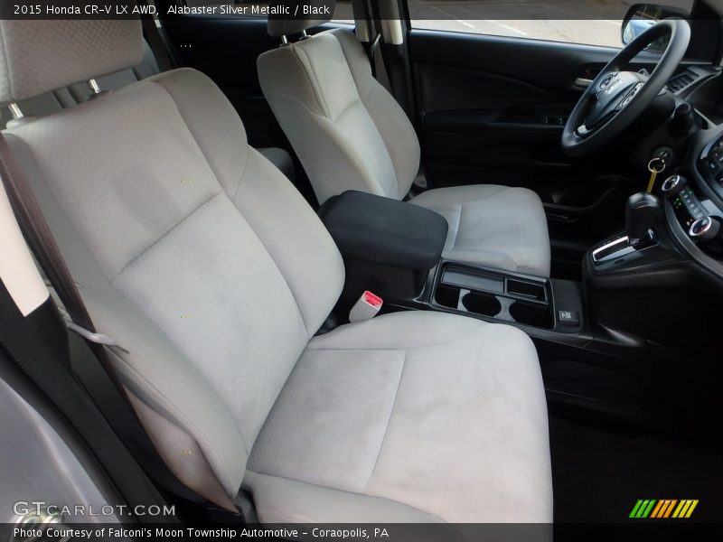 Alabaster Silver Metallic / Black 2015 Honda CR-V LX AWD