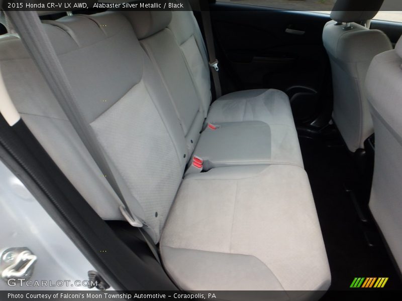 Alabaster Silver Metallic / Black 2015 Honda CR-V LX AWD