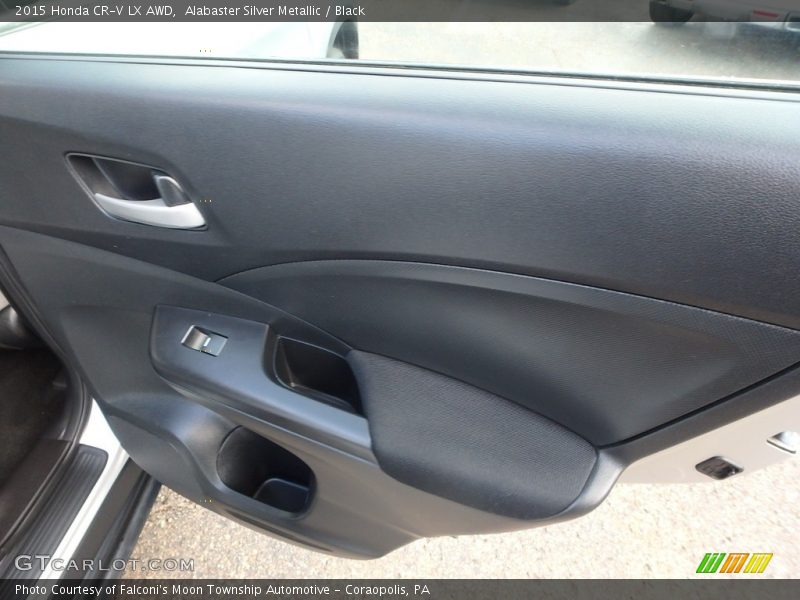 Alabaster Silver Metallic / Black 2015 Honda CR-V LX AWD