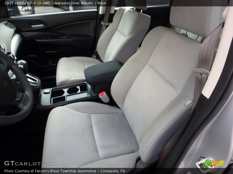 Alabaster Silver Metallic / Black 2015 Honda CR-V LX AWD