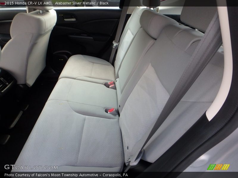 Alabaster Silver Metallic / Black 2015 Honda CR-V LX AWD