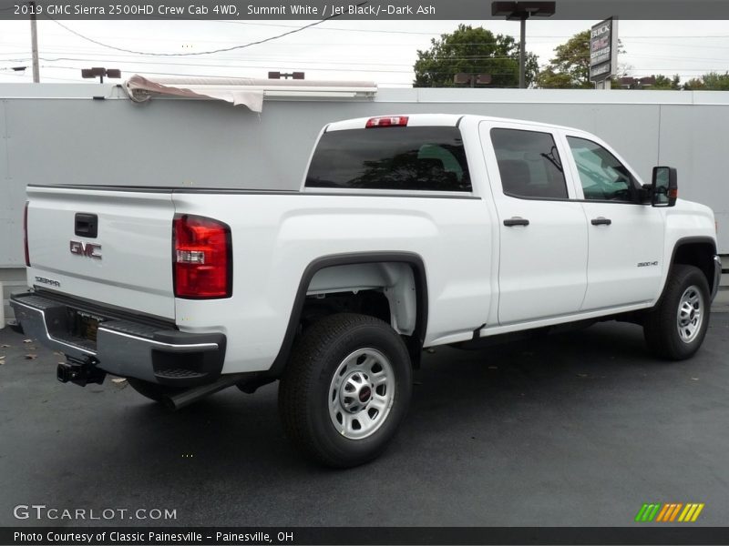 Summit White / Jet Black/­Dark Ash 2019 GMC Sierra 2500HD Crew Cab 4WD