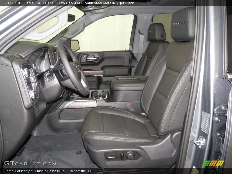  2019 Sierra 1500 Denali Crew Cab 4WD Jet Black Interior