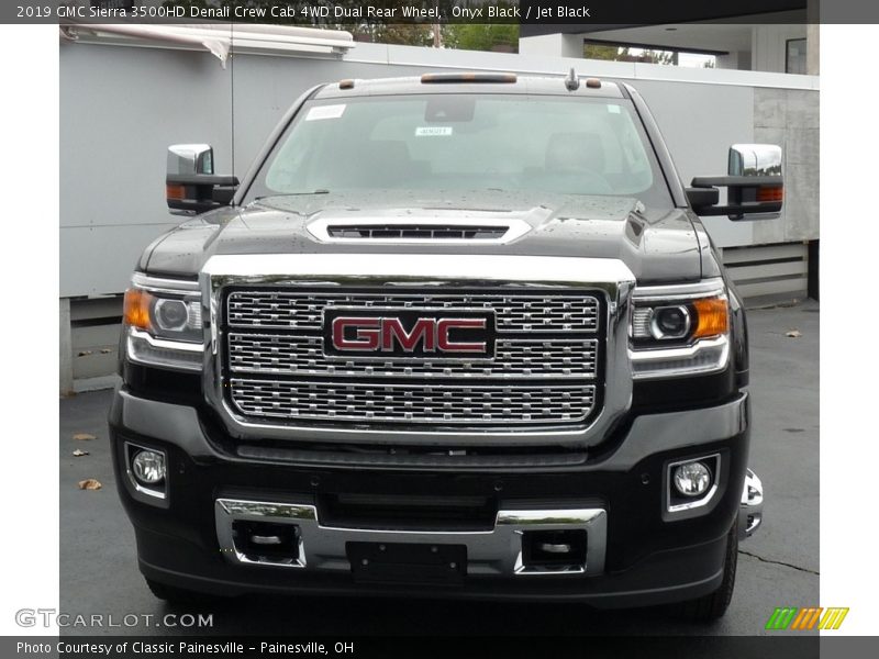 Onyx Black / Jet Black 2019 GMC Sierra 3500HD Denali Crew Cab 4WD Dual Rear Wheel