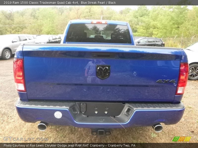Blue Streak Pearl / Black 2019 Ram 1500 Classic Tradesman Quad Cab 4x4
