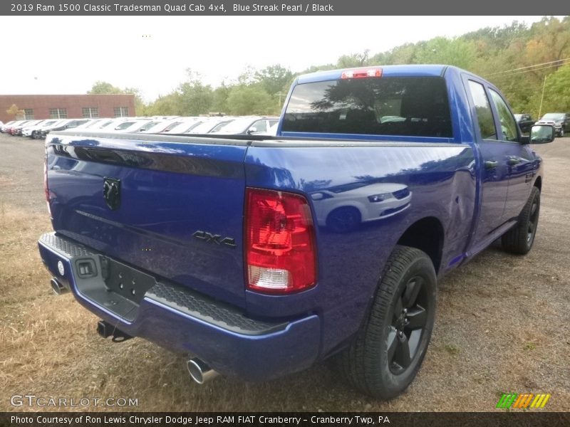 Blue Streak Pearl / Black 2019 Ram 1500 Classic Tradesman Quad Cab 4x4
