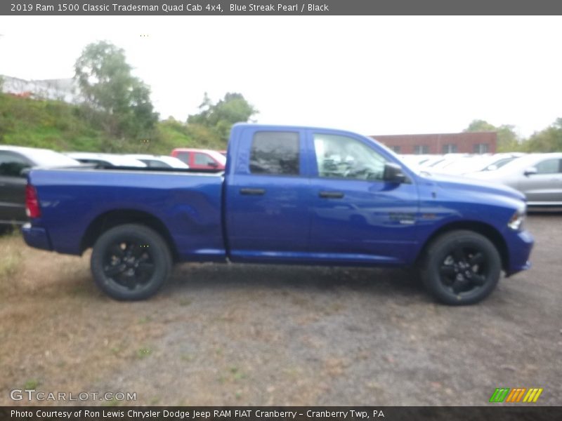 Blue Streak Pearl / Black 2019 Ram 1500 Classic Tradesman Quad Cab 4x4