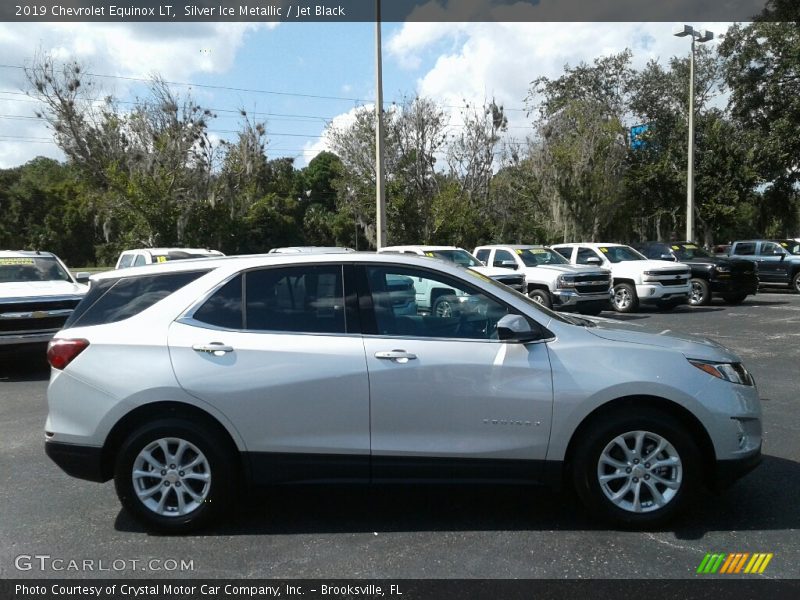 Silver Ice Metallic / Jet Black 2019 Chevrolet Equinox LT