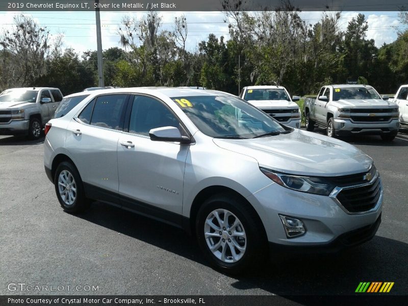 Silver Ice Metallic / Jet Black 2019 Chevrolet Equinox LT
