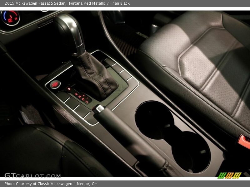 Fortana Red Metallic / Titan Black 2015 Volkswagen Passat S Sedan