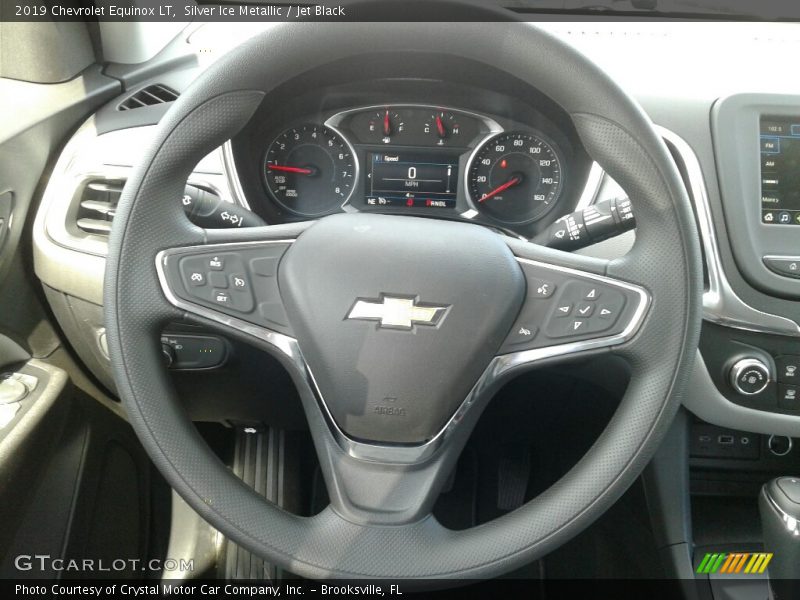 Silver Ice Metallic / Jet Black 2019 Chevrolet Equinox LT