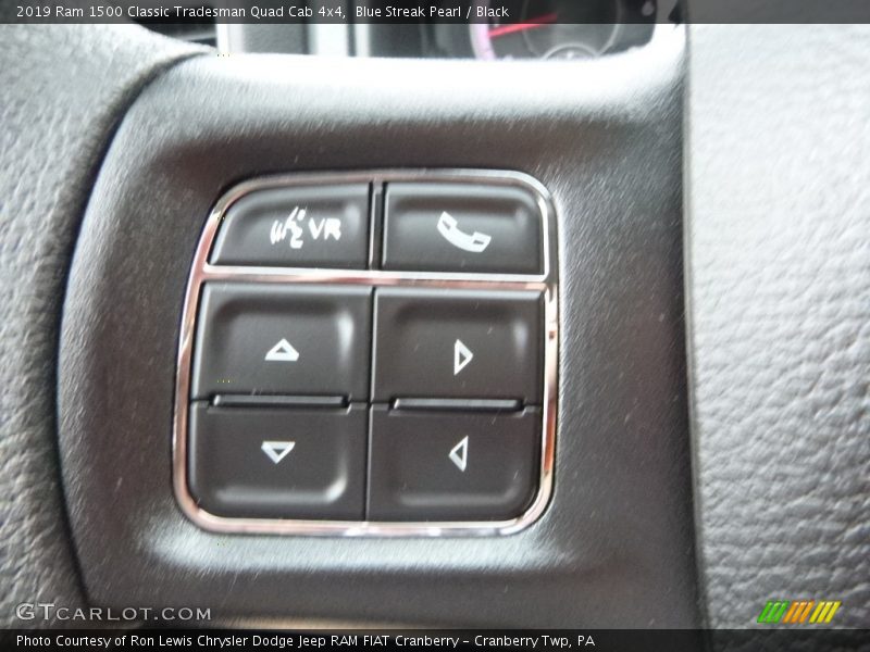 Blue Streak Pearl / Black 2019 Ram 1500 Classic Tradesman Quad Cab 4x4
