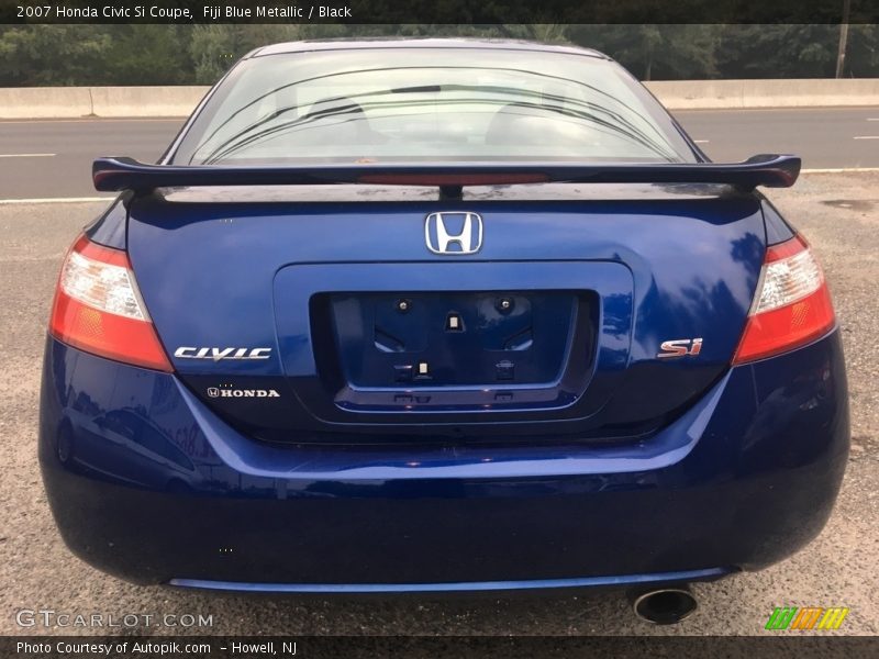 Fiji Blue Metallic / Black 2007 Honda Civic Si Coupe