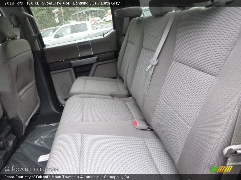 Rear Seat of 2018 F150 XLT SuperCrew 4x4